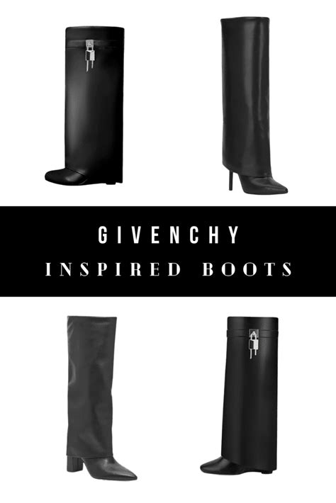 inspired givenchy boots|givenchy shark boots look alike.